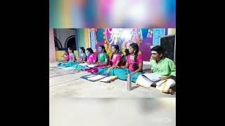 Thiruvenkadu  program 2023 by sri vijaya ragava music students. CHENGALPATTU