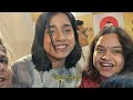 sumbul touqeer khan with sister saniya touqeer attend romesh kalra birthday