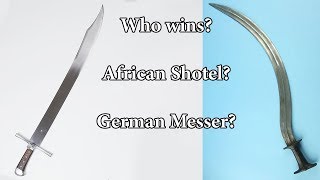 African Shotel vs German Messer - Short Blades Symposium Tournament Finals