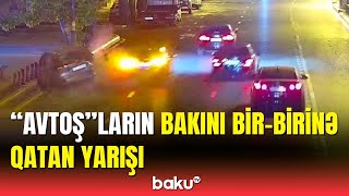 Sürücülərin sürət yarışı görün necə nəticələndi | Yol polisindən açıqlama