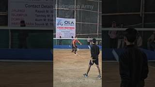 [4k 60Fps ] 💥badminton rally tournament💥 Suvadeep \u0026 sohom VS Deblin \u0026 Riki .At Domkal #badmintonarmy