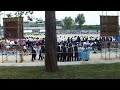 第36回清真学園体育祭（2015年4月29日）ダンス直前＜f団＞