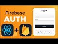 Login And Signup with Firebase in React js.