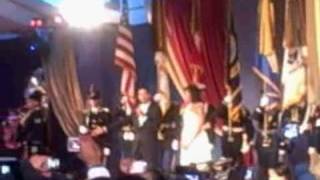 Barack Obama and Michelle at the Youth Ball