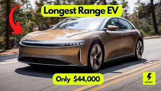 5 Longest Range Electric Cars in 2024 (From $44,000)
