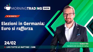 Elezioni in Germania: Euro si rafforza - Morning Trading Show