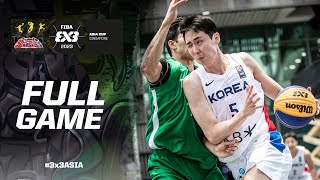 Republic of Korea vs Turkmenistan | Men | Full Game | FIBA 3x3 Asia Cup 2023 | 3x3 Basketball