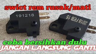 cara memperbaiki SWITCH REM motor nmax ll SWITCH REM RUSAK