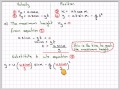 deriving the general equations of motion of a projectile