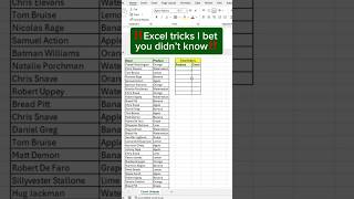 Excel Tips You Never Knew