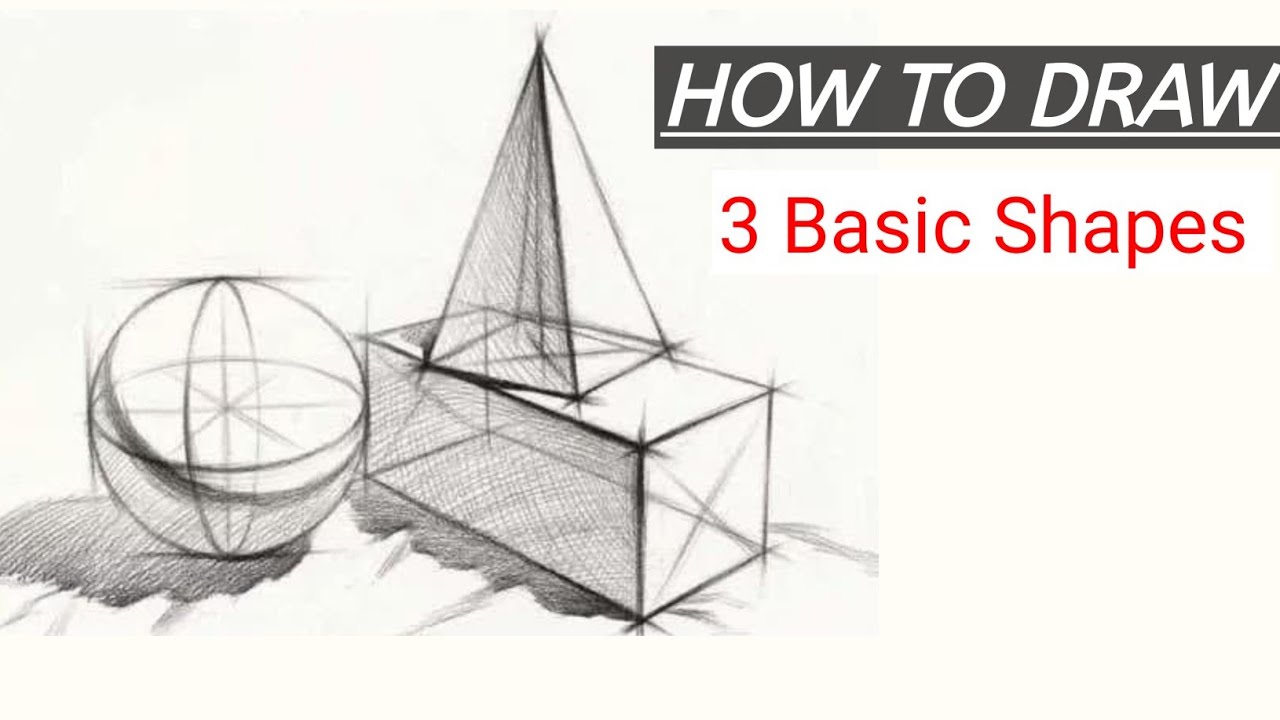 How To Draw Basic Shapes Youtube