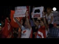 opposition protesters take to the streets calling for tunisia s government to quit