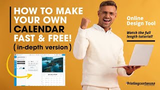 Master Calendar 📅 Creation with Our FREE Design Software: Full Tutorial 🚀🖌️