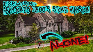 OVER 40 ROOMS! - MASSIVE ABANDONED 1800s STONE MANSION