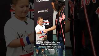 WWKid Wrestler Interview - SHAYNA BASZLER - We Have A Handshake! #shaynabaszler #wwe #wweraw #wwenxt