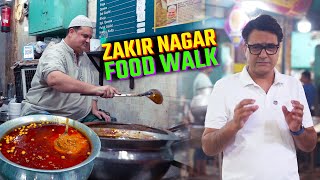 Zakir Nagar Street Food | Pahalwan Ji Lassi Zakir Nagar | Delhi's Best Non Veg Street Food