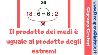 07 proporzioni e proprietà fondamentale