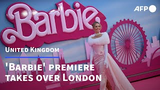 Stars dazzle London for Barbie's European premiere | AFP