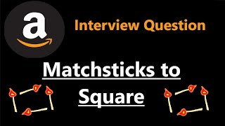 Matchsticks to Square - Leetcode 473 - Python