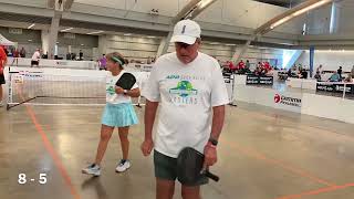 2023 National Senior Games Pickleball Championships - Mixed Doubles 4.0, 70-74 - Loser Bkt 4th Round