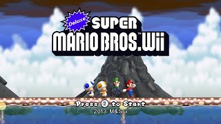 DELUXE New Super Mario Bros.Wii 100% Complete