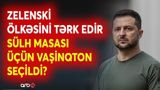 SON DƏQİQƏ! Zelenski təcili ABŞ-yə səfər edir: Ukrayna üçün sülh masası Vaşinqtonda qurulacaq?