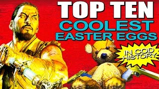 Top 10 "COOLEST EASTER EGGS" in Cod History (Top Ten - Top 10) Call of Duty | Chaos