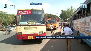 KSRTC To Stop Loss-Making Services From Tomorrow| Mathrubhumi News