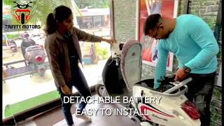 TRINITY MOTORS YAARII...WITH DETACHABLE BATTERY...EASY TO INSTALL...