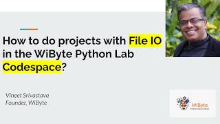 How to run projects that require File I/O on GITHUB codespaces?