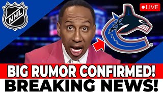 URGENT! BIG DESHARNAIS UPDATE! NFL CONFIRMS RUMORS! VANCOUVER CANUCKS NEWS TODAY!