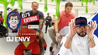 Eli Manning Gets SLIMED & Takes Over American Dream Mall with DJ Envy! | Eli's Extras