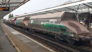 Class 59004 Passing through Chichester The 18th of November 2024