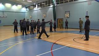 Cadets passing out parade