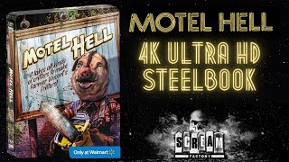 Motel Hell (ScreamFactory) 4K Ultra HD Blu-ray Limited Edition Walmart Steelbook