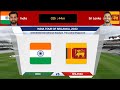 🔴 live ind vs sl live 3rd odi india vs sri lanka live india live match today sl vs ind live