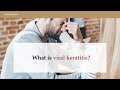 What is viral keratitis?