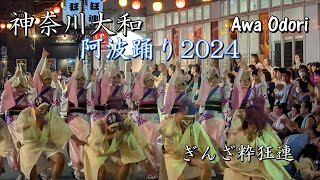 神奈川大和阿波踊り2024「ぎんざ粋狂連」