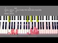 How to Play Tremble by Mosaic Piano Tutorial