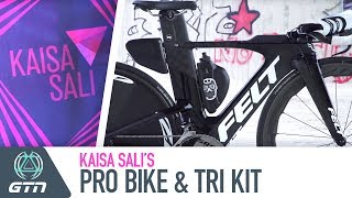 Kaisa Sali's Felt IA FRD Pro Bike \u0026 Triathlon Kit