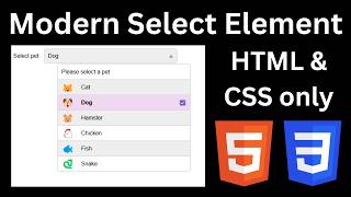 You can style Native HTML Select with CSS | Customizable Select Elements