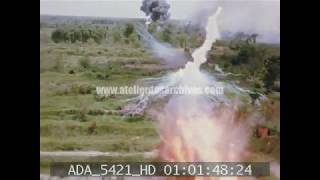 Vietnam : Bombardements au Napalm