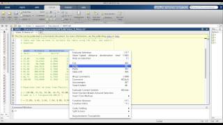 MATLAB Video 9: Example 1 using fprintf function