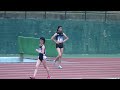 女子走高跳決勝 福本幸 1m80 第一試技○ miyuki fukumoto 1st attempt s 関西実業団