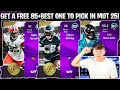 HOW TO GET A FREE 85 OVERALL ULTIMATE ALUMNI PLAYER IN MUT 25 AND THE BEST ONE TO PICK!