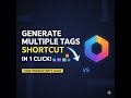 VS Code Trick: Generate Multiple Tags Instantly!