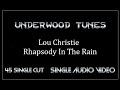 Lou Christie ~ Rhapsody In The Rain ~ 1966 ~ Single Audio Video