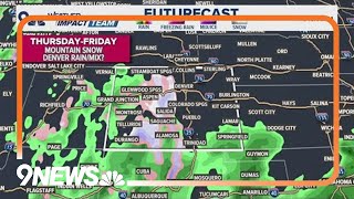 Latest forecast | Denver faces cooldown and potential first snow