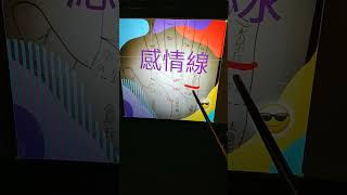 #手相#palmistry#半仙人手相算命 ( 85 ) ( 有CC字幕 ) 感情線 #Shorts# !