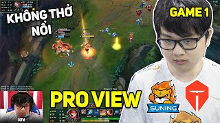 [Proview] Thao tác tay của SofM, Lee Sin gank Top đến tắt thở | SN vs TES Game 1 Proview Bán Kết